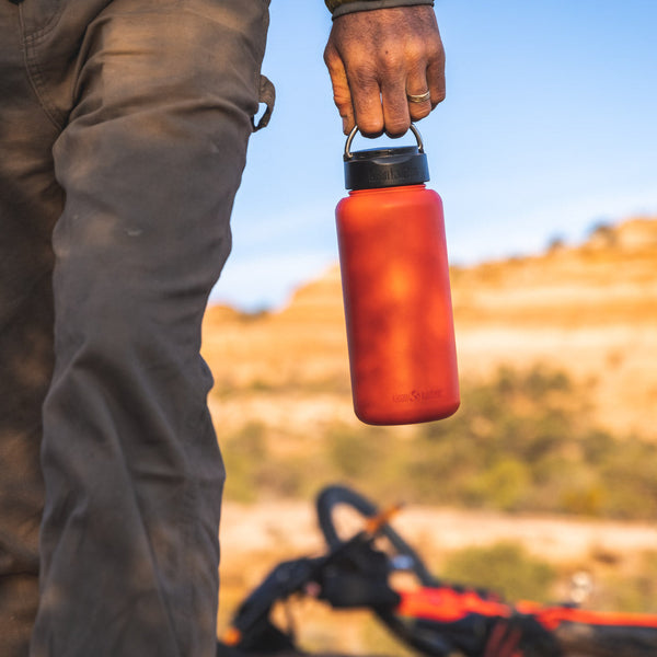 40oz Wide Water Bottle with Loop Cap | 1182ml